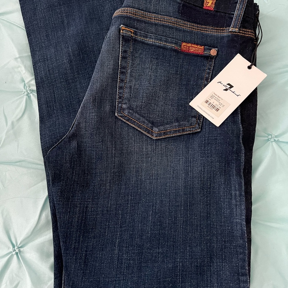 7 For All Mankind Dark Wash Jeans